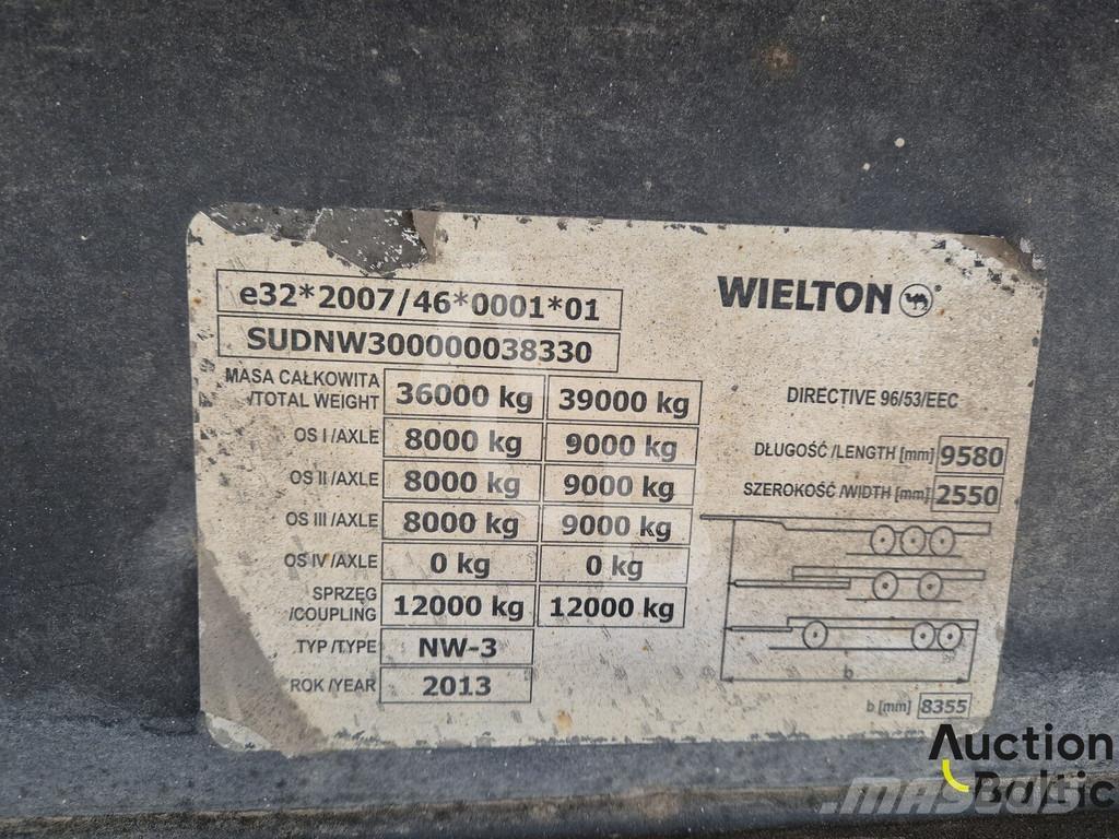 Wielton NW-3 Semi Reboques Cortinas Laterais