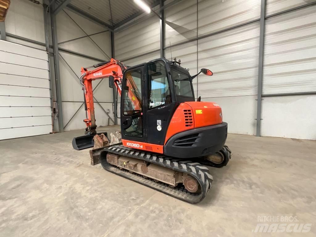 Kubota KX 080-4 Escavadoras Midi 7t - 12t