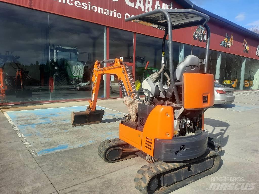 Hitachi ZX19U-5A Mini Escavadoras <7t