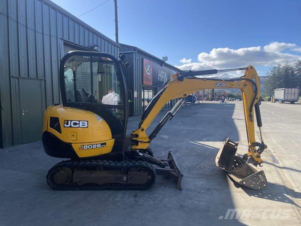 JCB 8026 Mini Escavadoras <7t