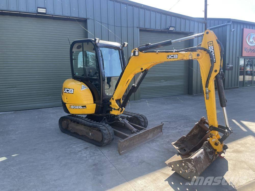 JCB 8026 Mini Escavadoras <7t