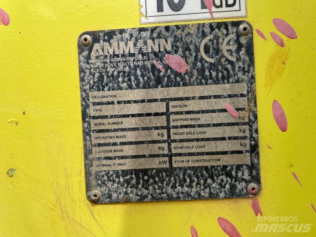 Ammann ARX 26 Cilindros Compactadores tandem
