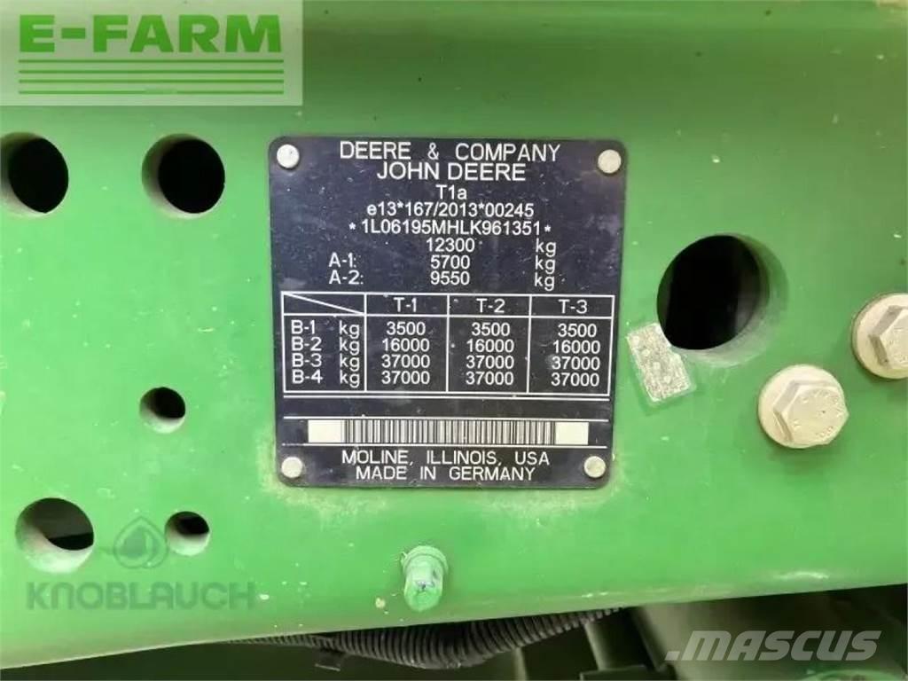 John Deere 6195m Tratores Agrícolas usados