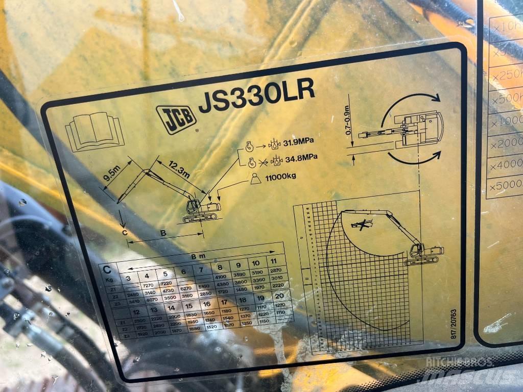 JCB Js 330 lr Escavadoras de longo alcance