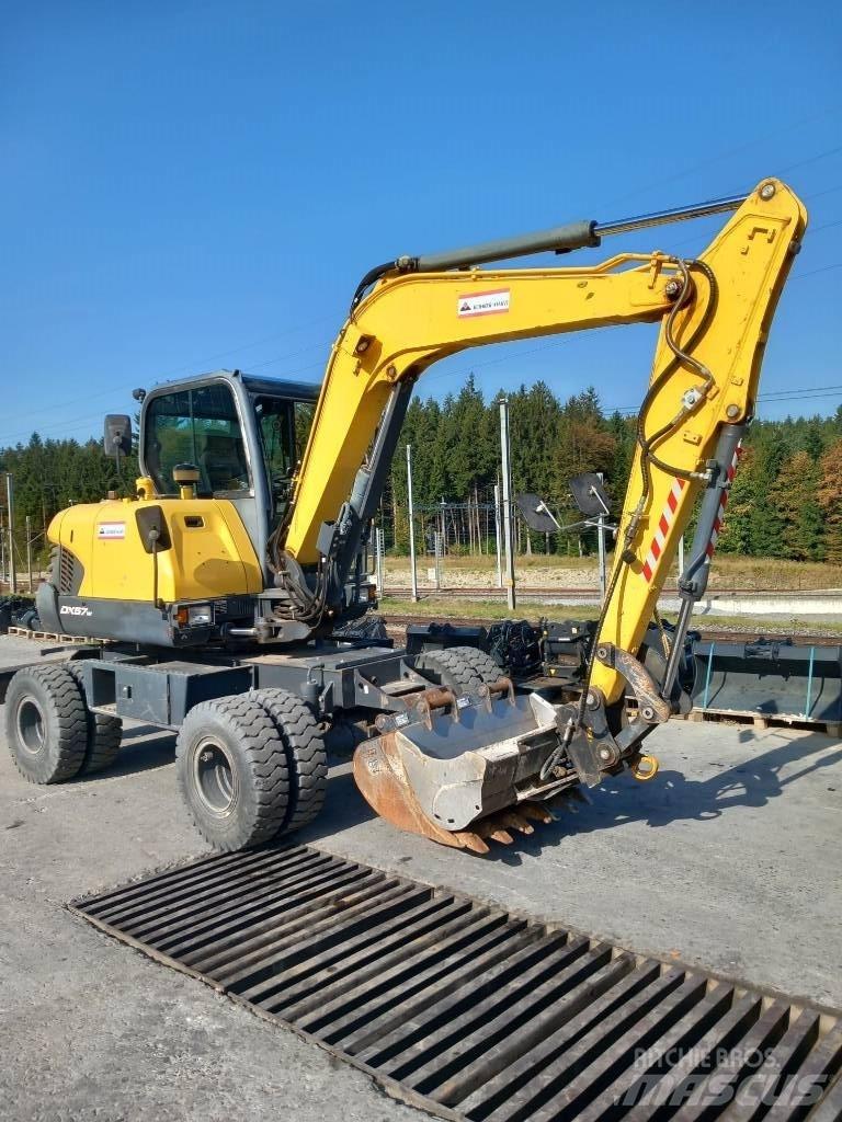 Doosan DX 57 W-5 Escavadoras de rodas