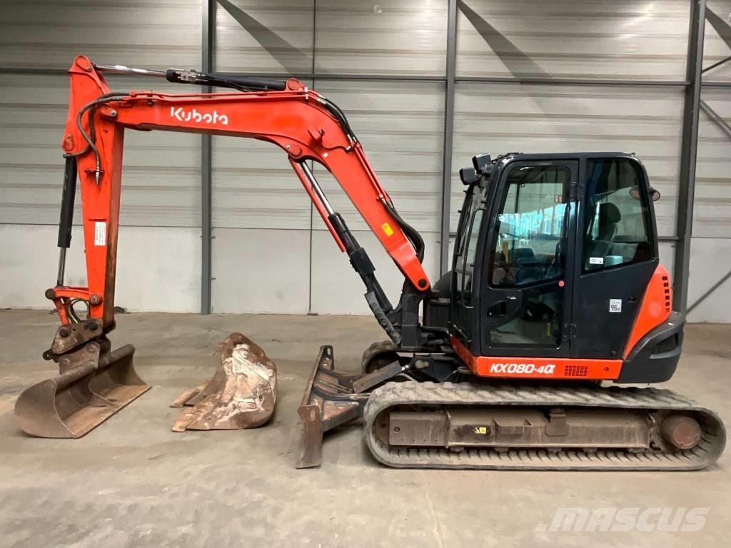 Kubota KX 080-4 A Escavadoras Midi 7t - 12t