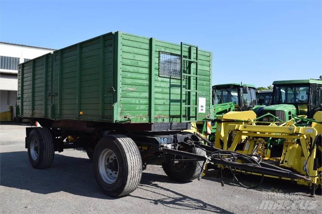  3 Seitenkipper 18t Reboques basculantes