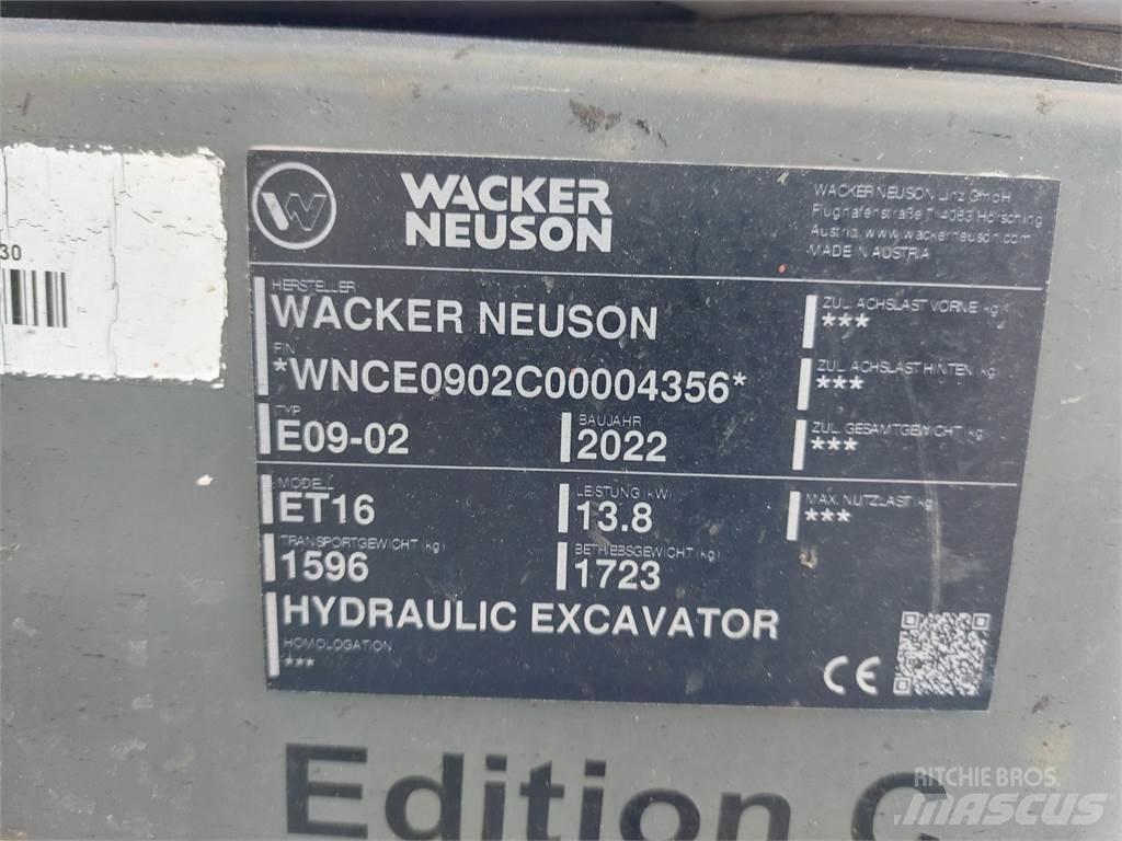 Wacker Neuson ET16 Escavadoras de rastos