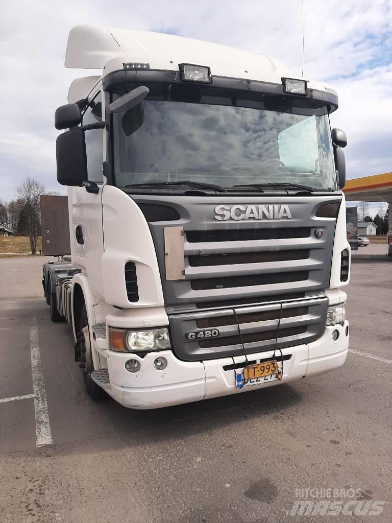 Scania G 420 Camiões porta-contentores