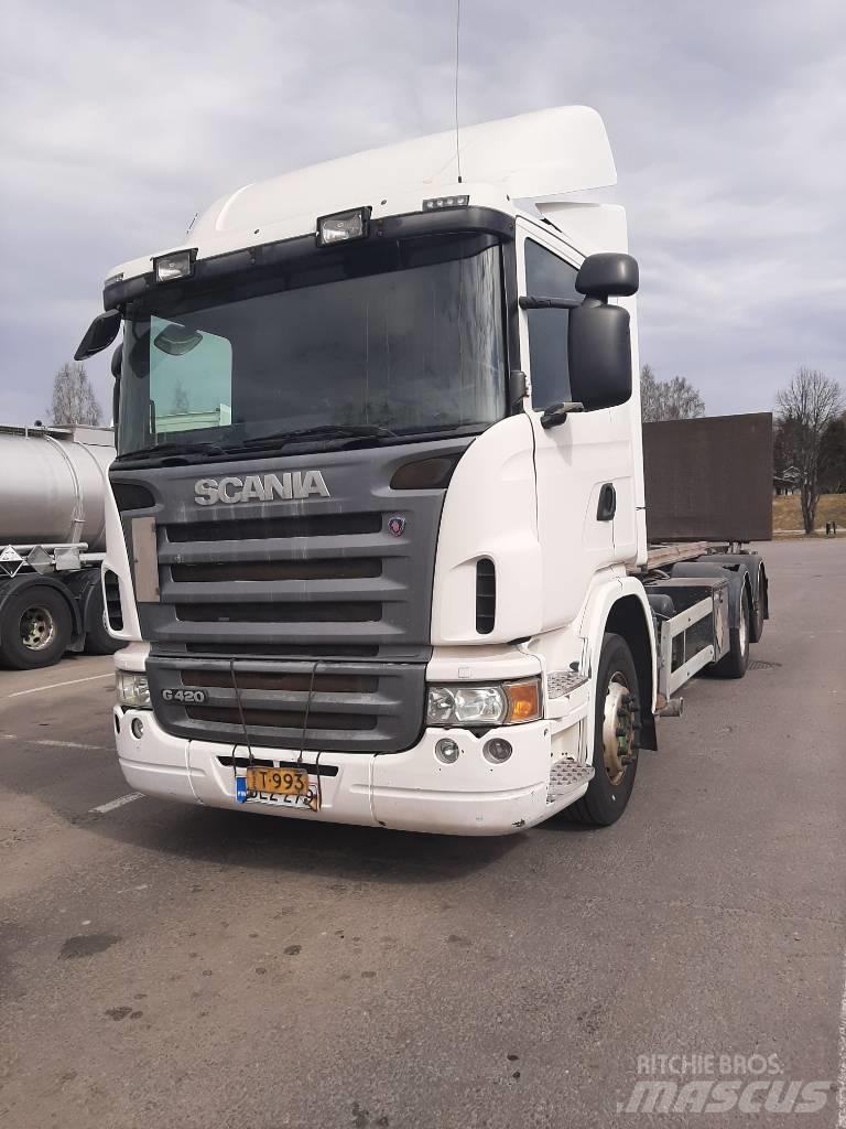Scania G 420 Camiões porta-contentores