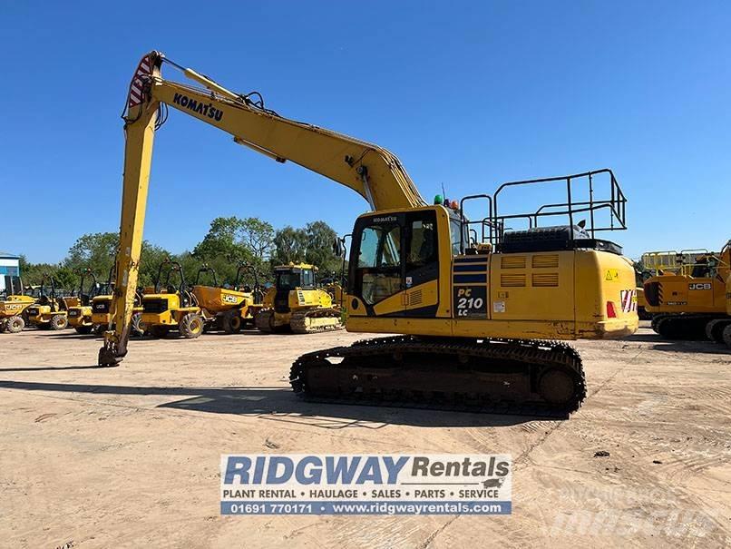 Komatsu PC 210 LC Escavadoras de longo alcance