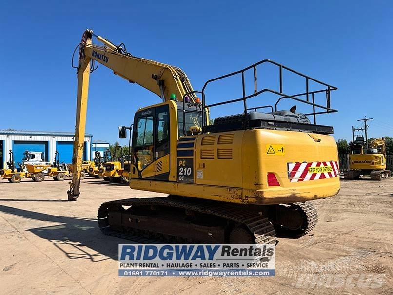 Komatsu PC 210 LC Escavadoras de longo alcance