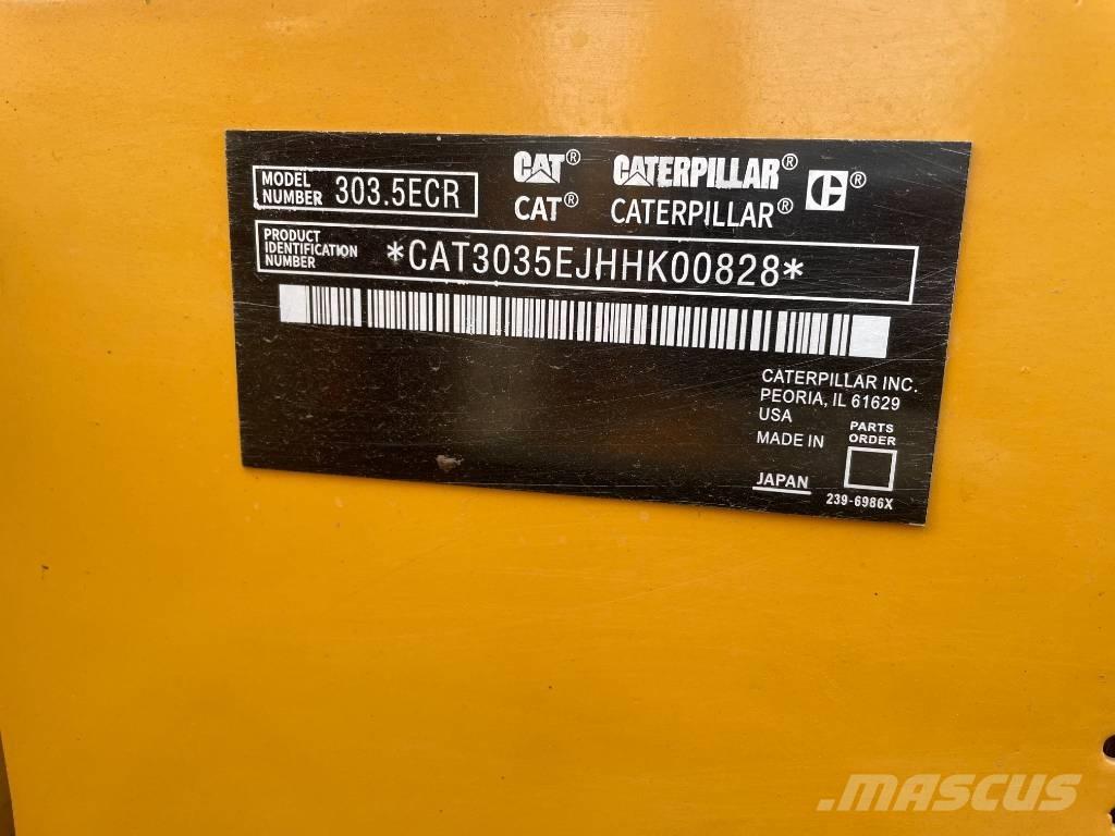 CAT 303 Mini Escavadoras <7t