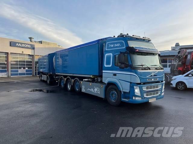 Volvo FM 540 Camiões caixa desmontável com elevador de cabo