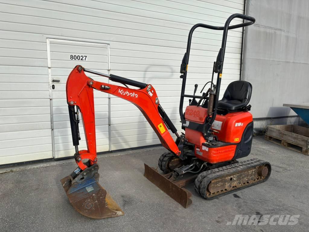 Kubota U 10-3 Mini Escavadoras <7t