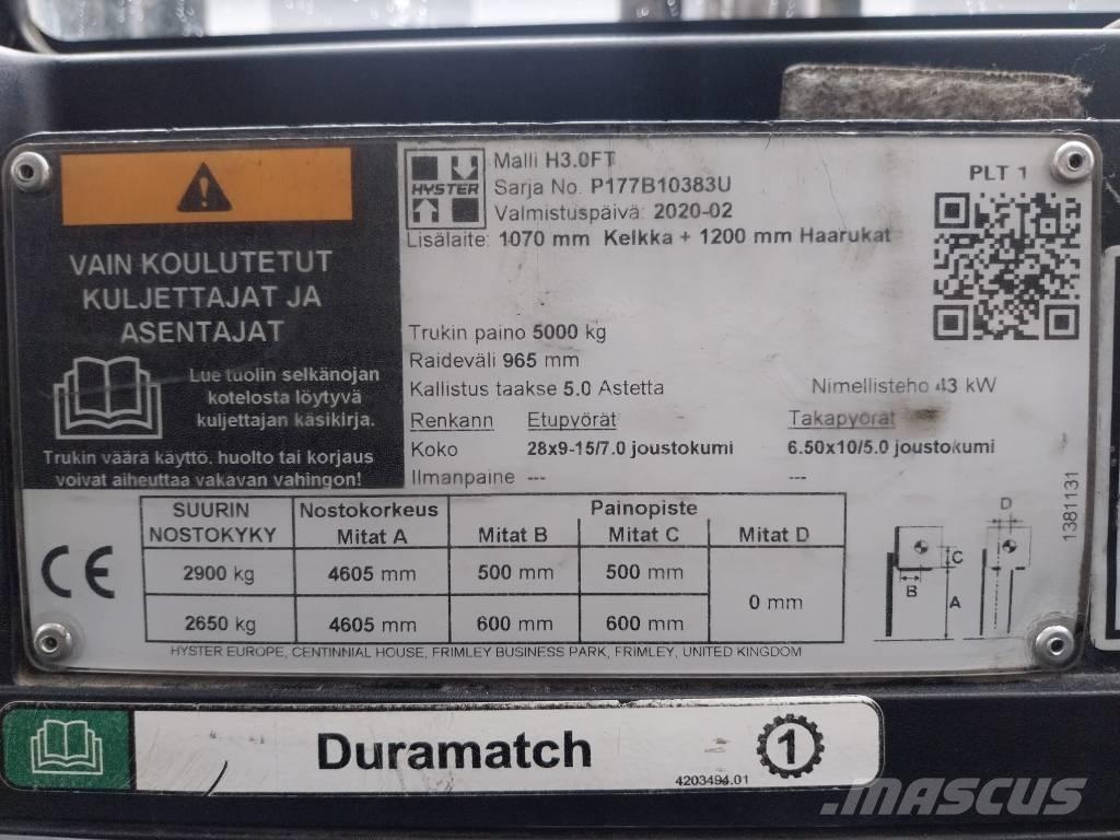 Hyster H 30 FT Empilhadores Diesel