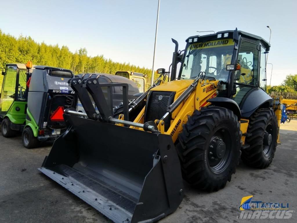 New Holland B 115 D Retroescavadoras