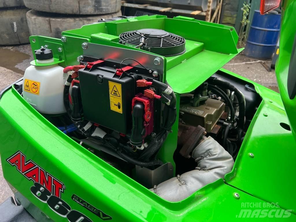 Avant 860 i Pás carregadoras de rodas
