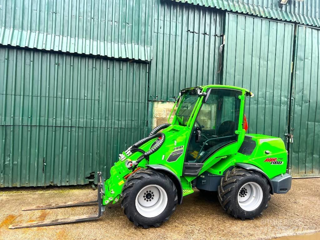 Avant 860 i Pás carregadoras de rodas