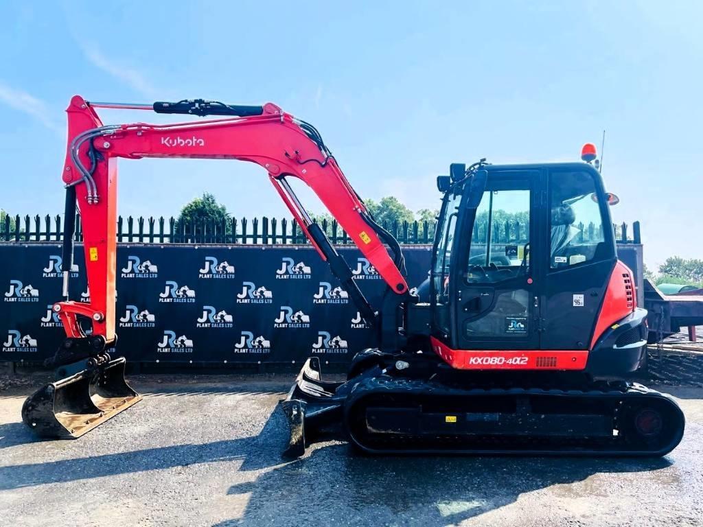 Kubota KX 080-4 Escavadoras Midi 7t - 12t