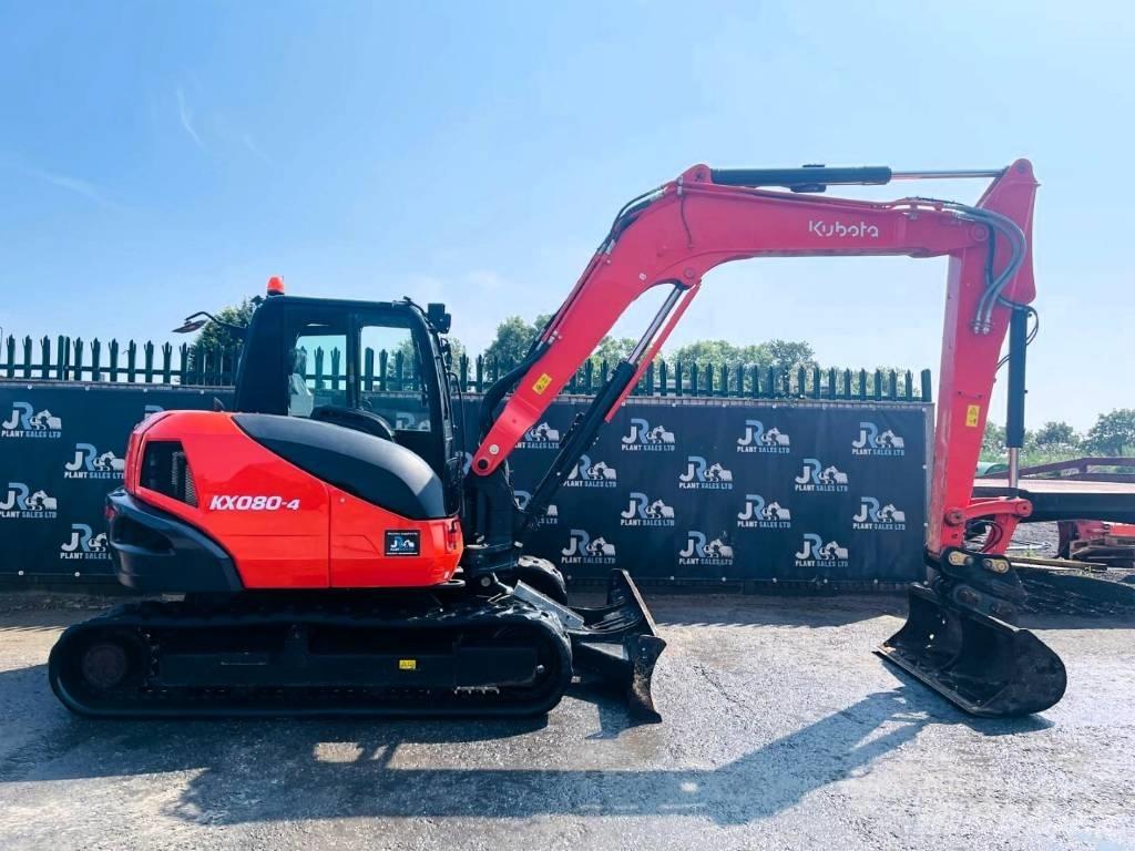 Kubota KX 080-4 Escavadoras Midi 7t - 12t