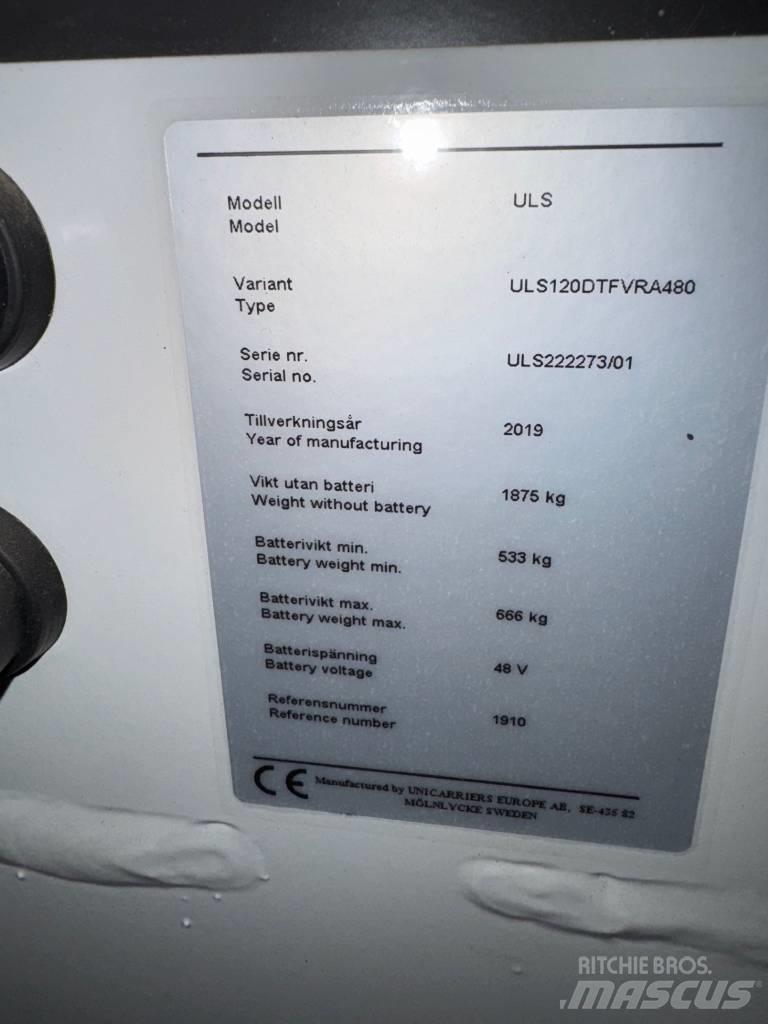 UniCarriers ULS 120 Empilhadores Elevadores