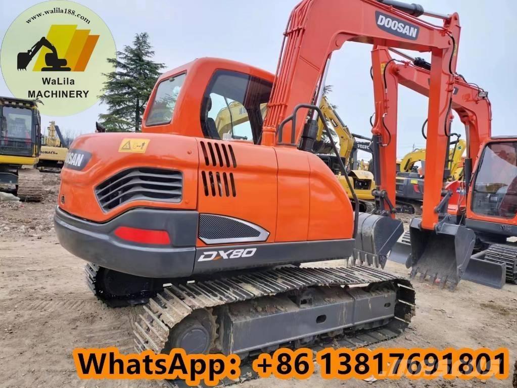 Doosan DX 80 R Escavadoras Midi 7t - 12t