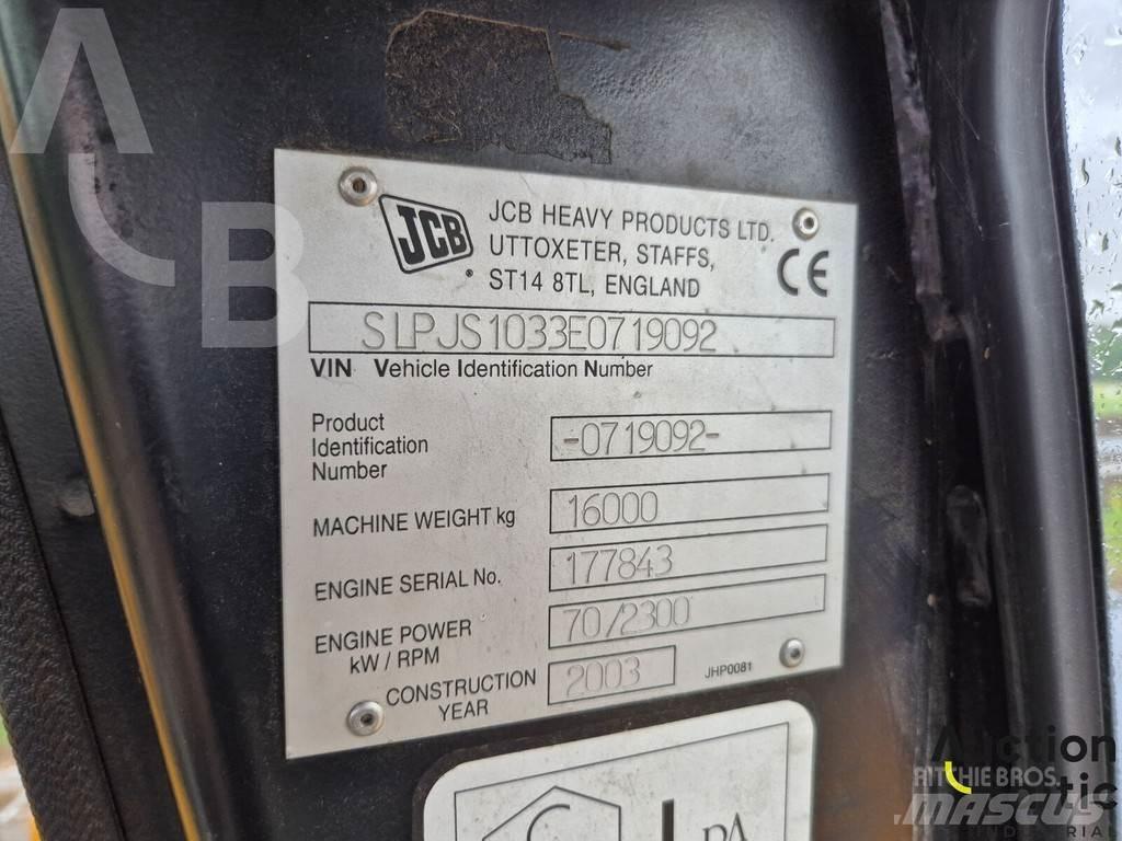 JCB JS 160 W Escavadoras de rodas