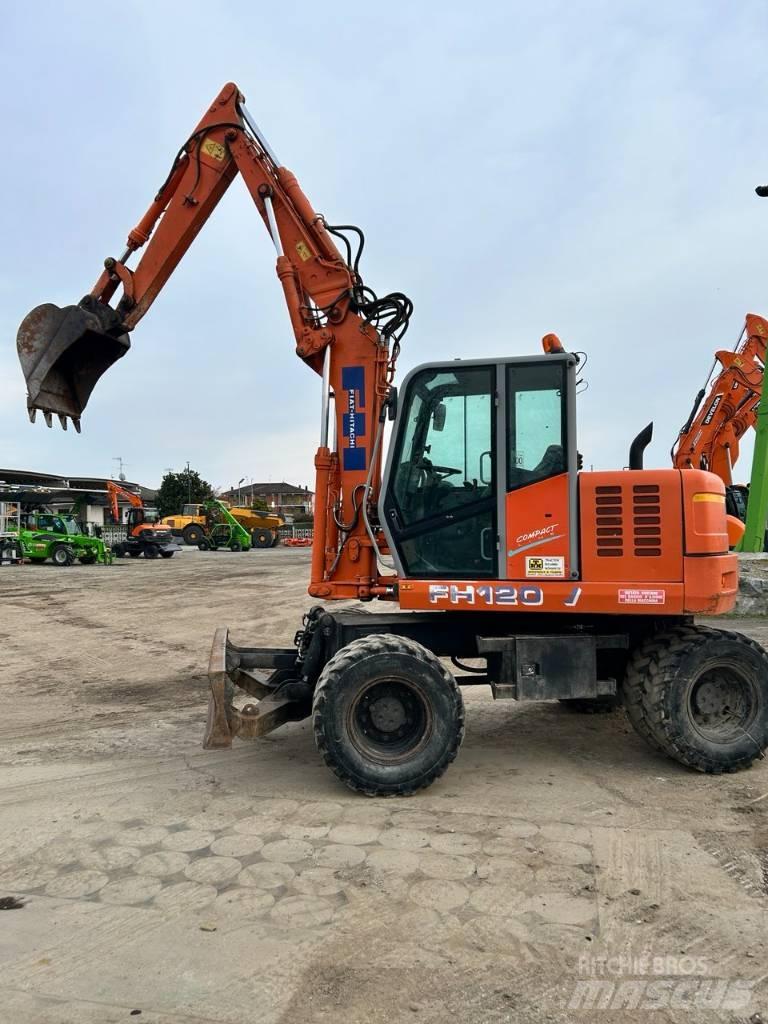 Fiat-Hitachi fh 120 Escavadoras de rodas