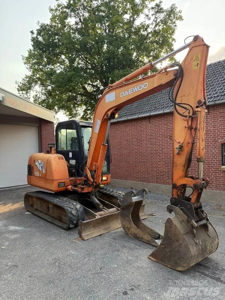 Daewoo 55-V Mini Escavadoras <7t