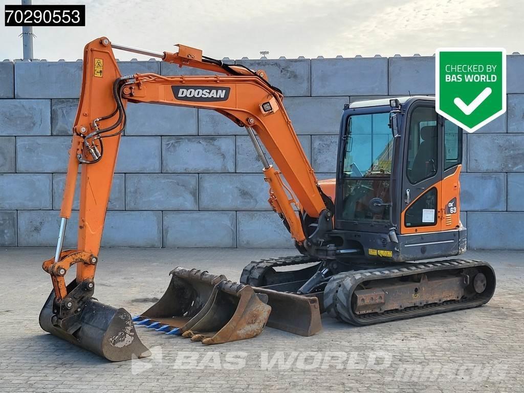 Doosan DX63-3 Mini Escavadoras <7t