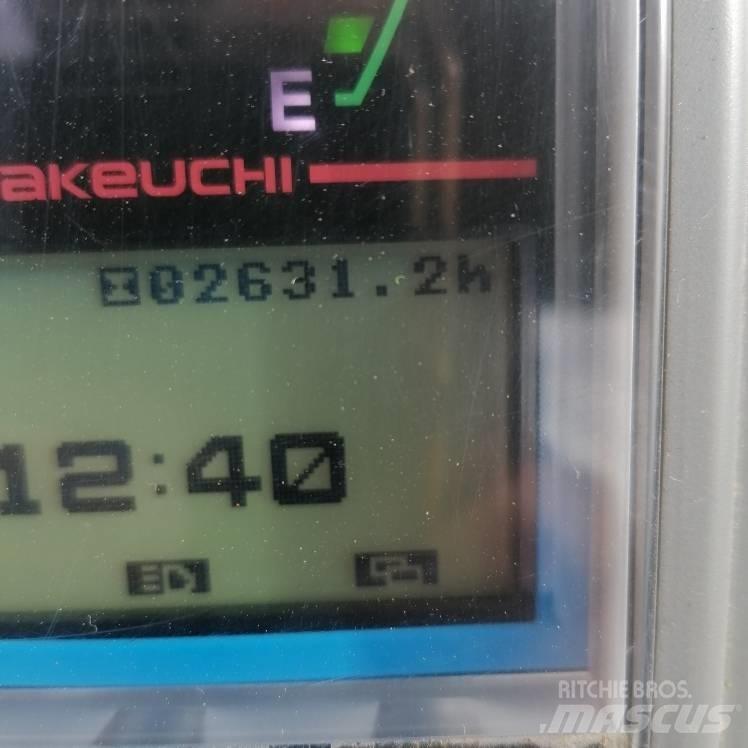 Takeuchi TB216 Mini Escavadoras <7t