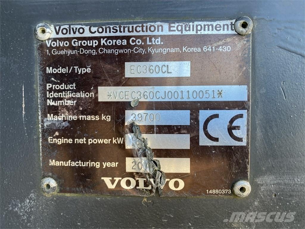 Volvo EC 360 C Escavadoras de rastos