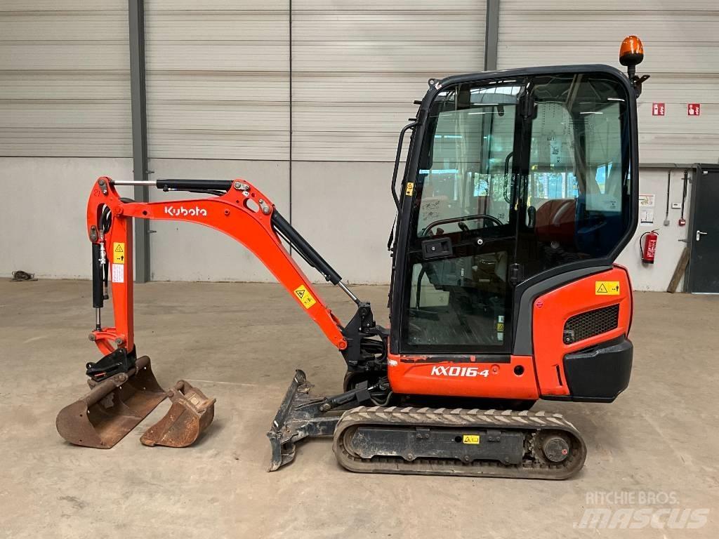 Kubota KX 016-4 Mini Escavadoras <7t