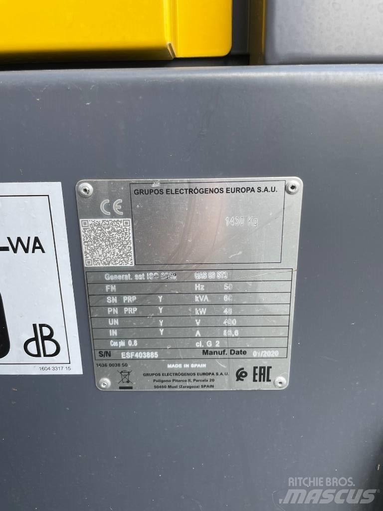 Atlas Copco QAS 60 Construção - Outros
