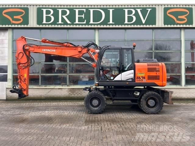 Hitachi ZX140W-5B Escavadoras de rodas