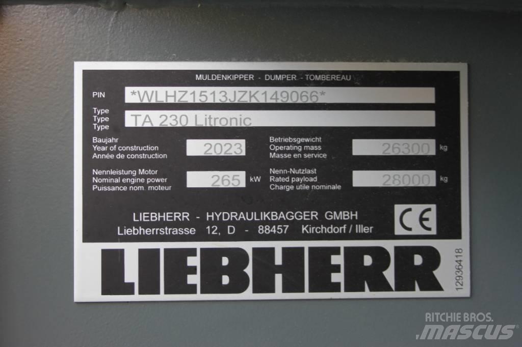 Liebherr TA 230 Camiões articulados