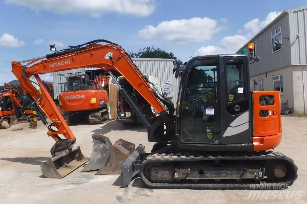 Hitachi ZX 85 US B-6 Escavadoras Midi 7t - 12t