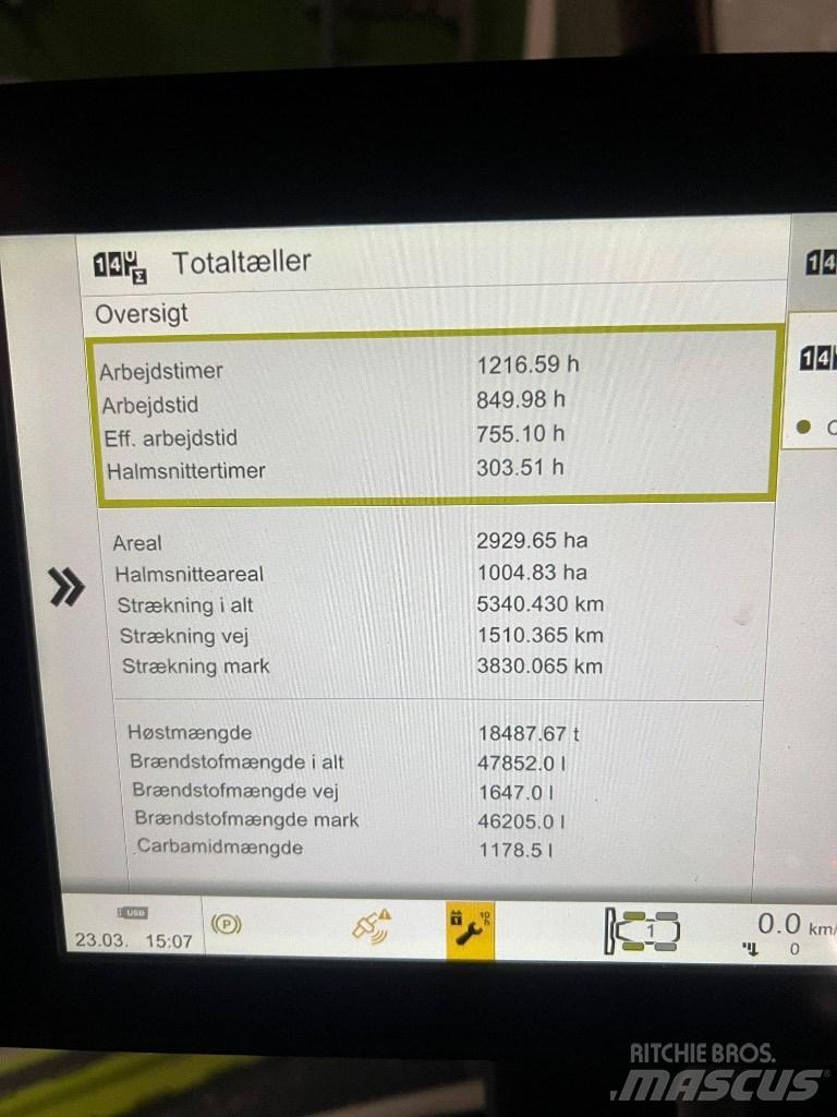 CLAAS Lexion 8700 Ceifeiras debulhadoras