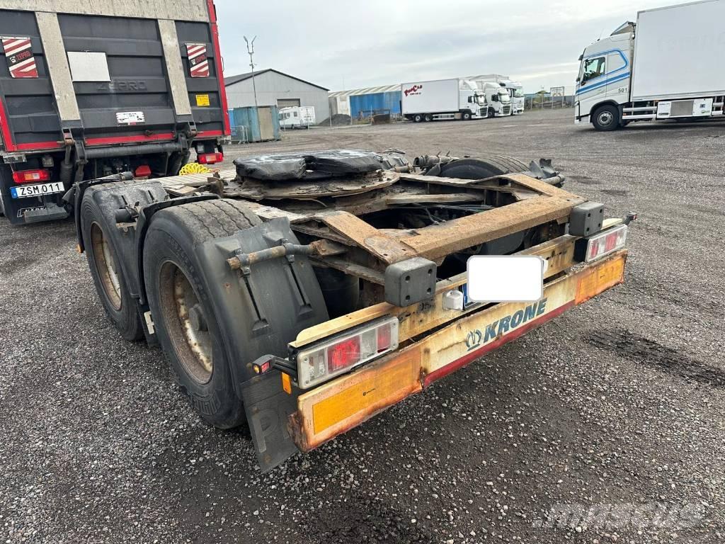 Krone ZZ serie 8828 Reboques dolly