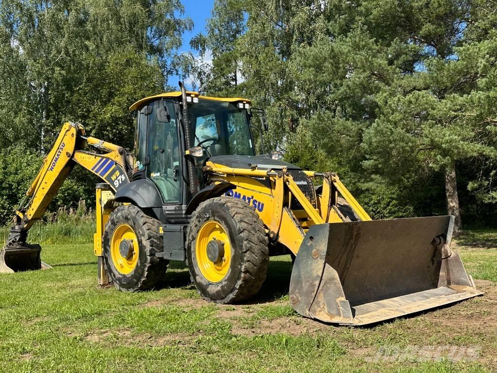 Komatsu WB 97 S-8 Retroescavadoras
