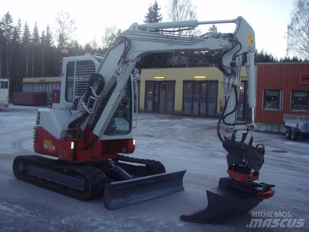Takeuchi TB153FR Mini Escavadoras <7t