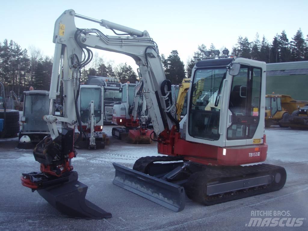 Takeuchi TB153FR Mini Escavadoras <7t