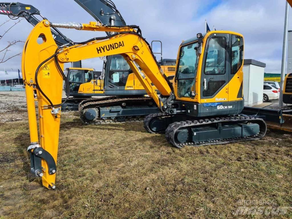 Hyundai R60CR-9A Mini Escavadoras <7t