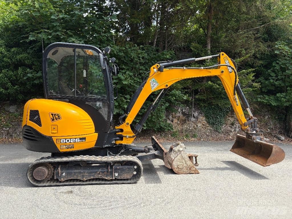 JCB 8026 CTS Mini Escavadoras <7t