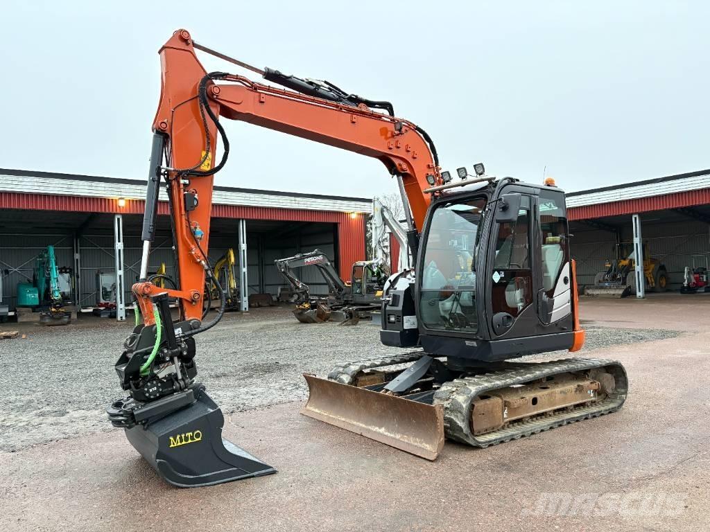 Hitachi ZX85US-6 Escavadoras Midi 7t - 12t