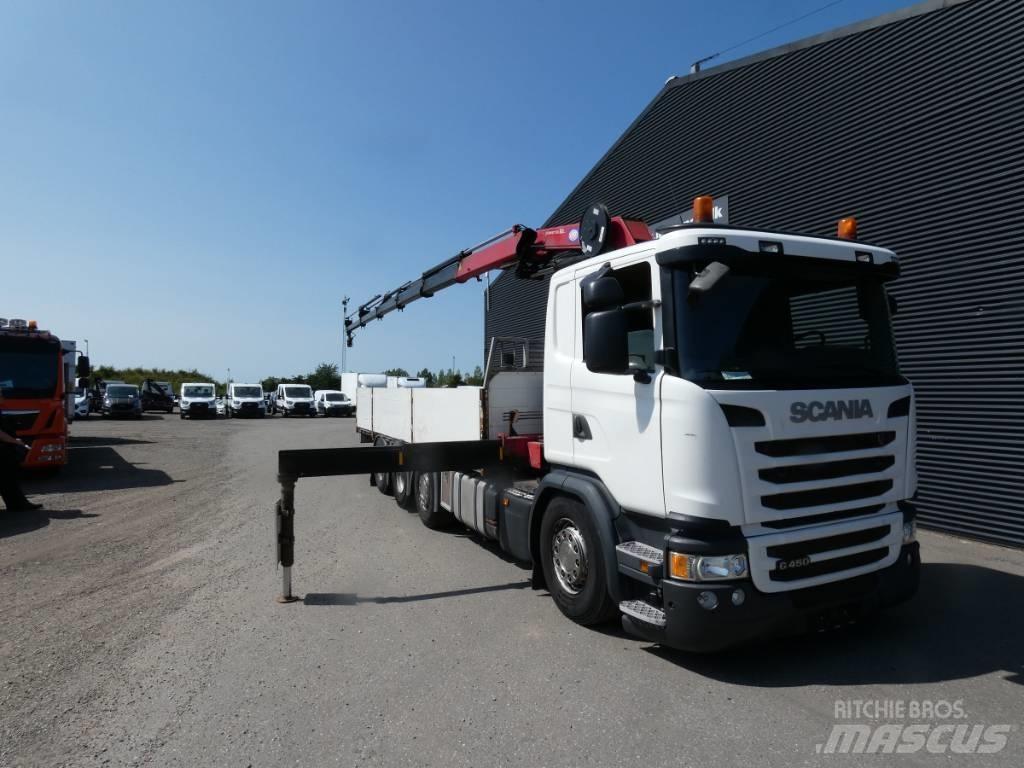 Scania G 450 Camiões grua