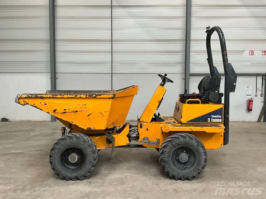 Thwaites 3 tonne Dumpers de obras