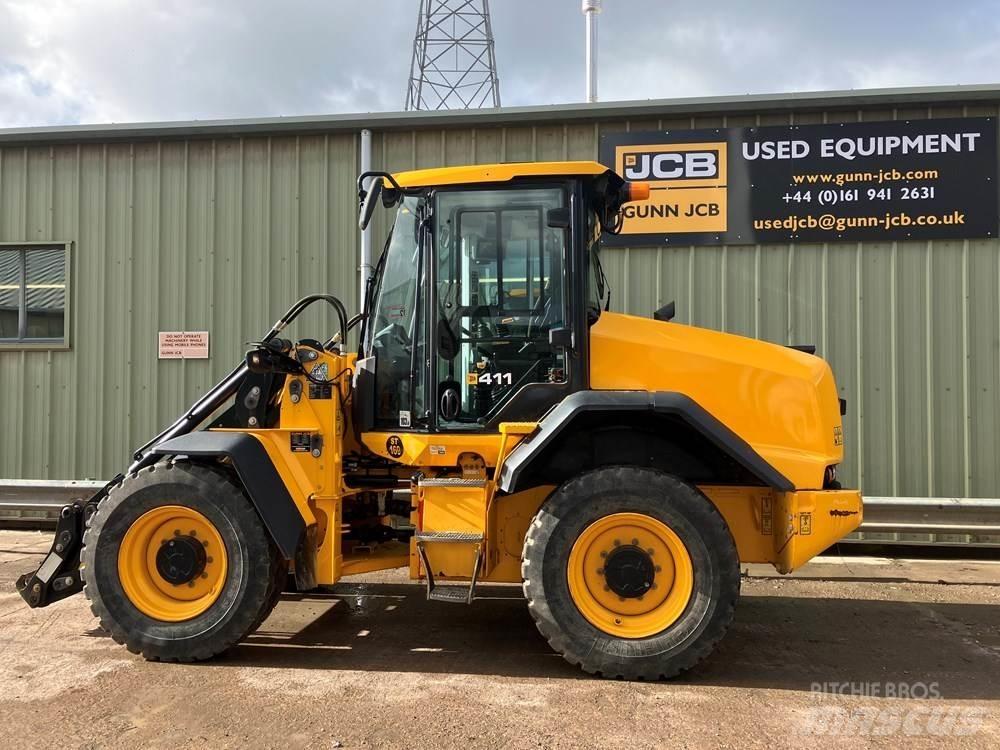 JCB 411 Pás carregadoras de rodas
