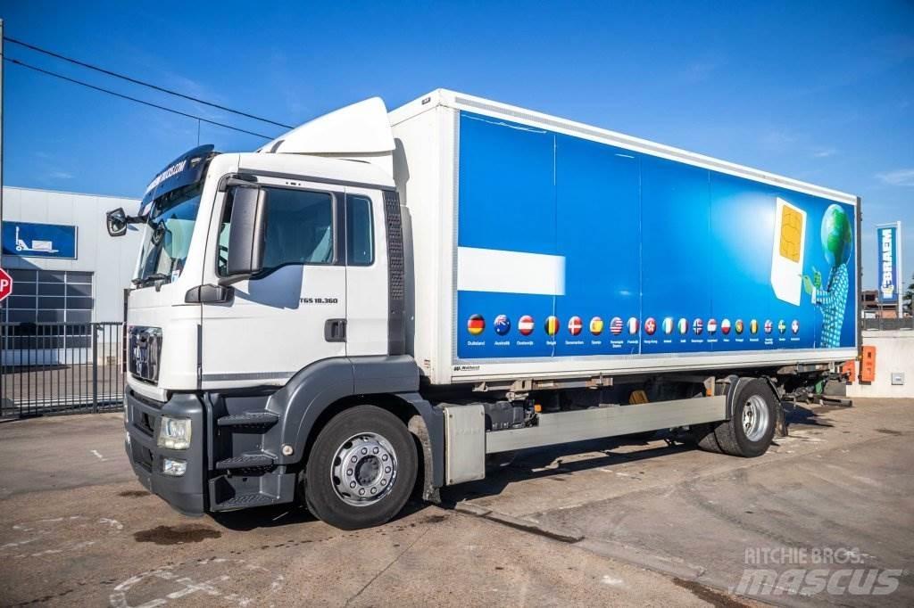 MAN TGS 18.360 LL Camiões de caixa fechada